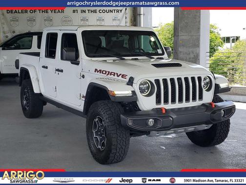 Bright White Clearcoat 2023 Jeep Gladiator Mojave 4x4