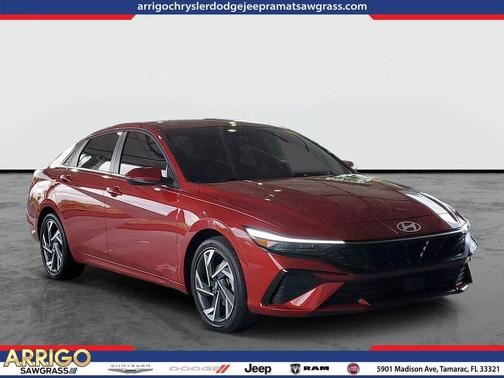Ultimate Red 2025 Hyundai ELANTRA Limited