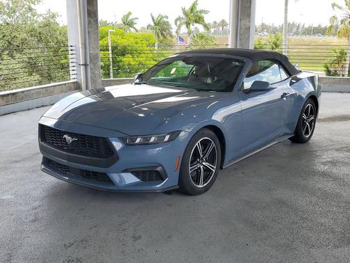 Vapor Blue 2024 Ford Mustang EcoBoost Premium