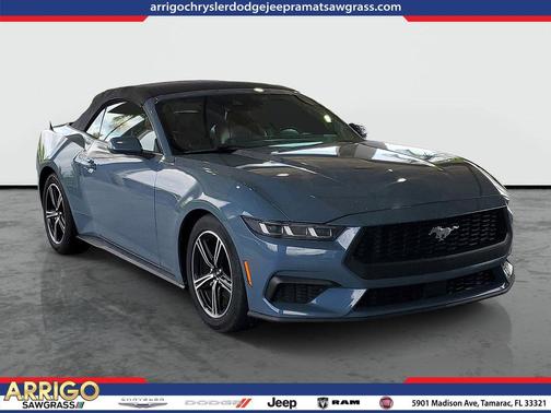 Vapor Blue 2024 Ford Mustang EcoBoost Premium