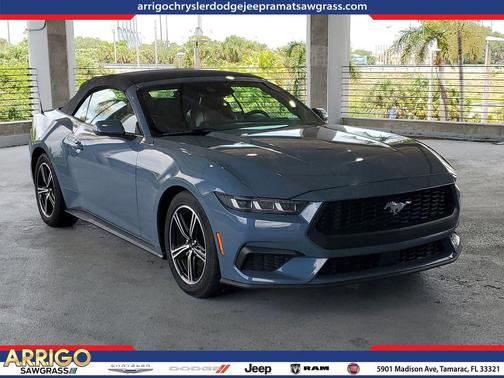 Vapor Blue 2024 Ford Mustang EcoBoost Premium
