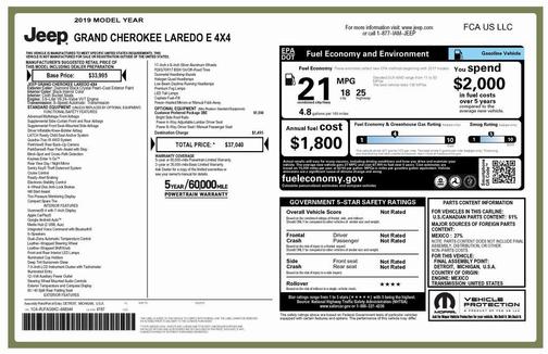 2019 Jeep Grand Cherokee Laredo