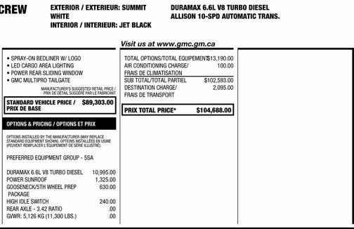 2023 GMC Sierra 2500 Denali