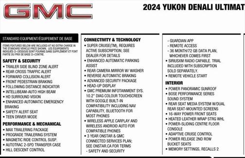 2024 GMC Yukon Denali Ultimate