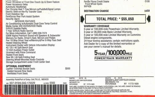 2010 Dodge Ram 3500 Laramie