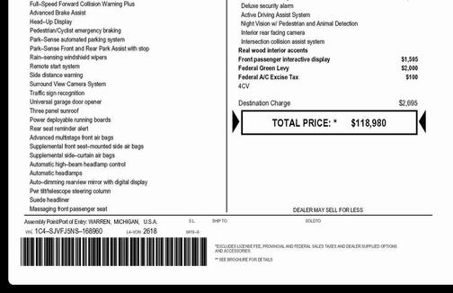 2022 Jeep Grand Wagoneer Series II