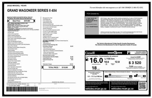 2022 Jeep Grand Wagoneer Series II