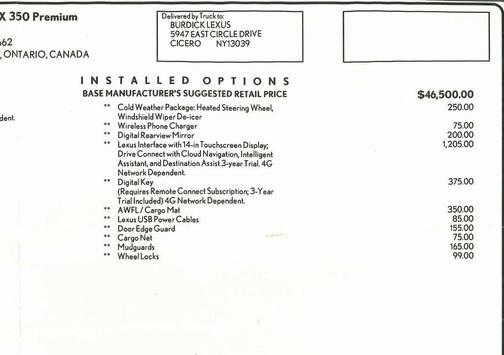 2025 Lexus NX 350 Premium