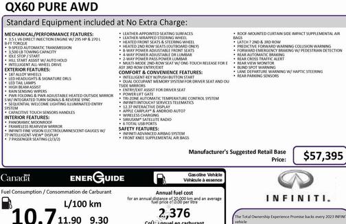 2023 INFINITI QX60 Pure