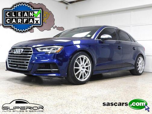 Navarra Blue Metallic 2018 Audi S3 2.0T Premium Plus