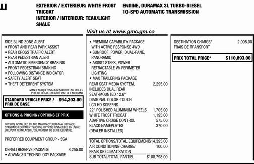 2023 GMC Yukon Denali