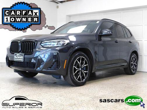 Dark Graphite Metallic 2022 BMW X3 xDrive30i