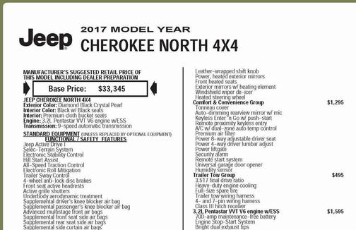 2017 Jeep Cherokee Latitude