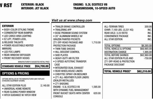 2024 Chevrolet Silverado 1500 RST