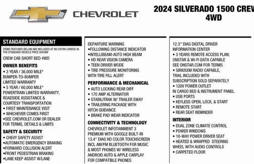 2024 Chevrolet Silverado 1500 RST