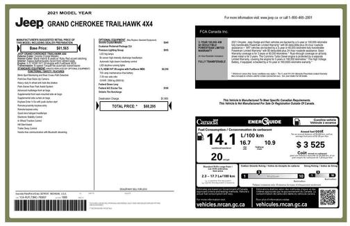 2021 Jeep Grand Cherokee Trailhawk