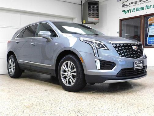 Satin Steel Metallic 2022 Cadillac XT5 Premium Luxury