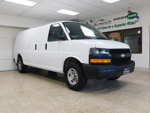Summit White 2023 Chevrolet Express 3500 Work Van