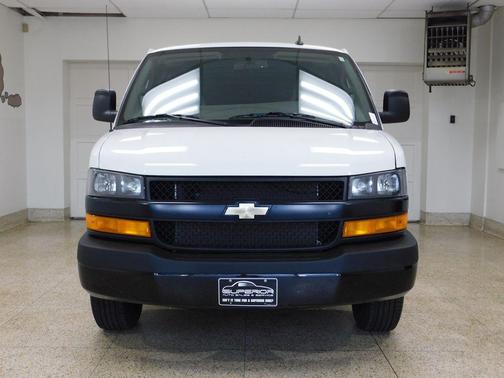 Summit White 2023 Chevrolet Express 3500 Work Van