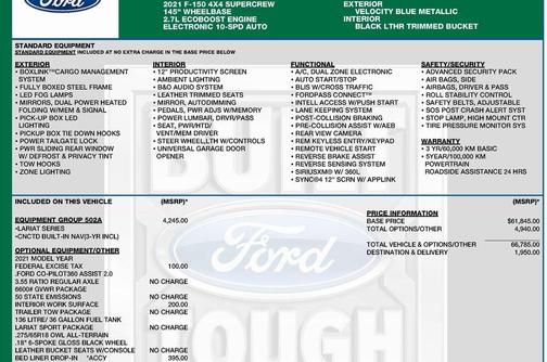 2021 Ford F-150 Lariat