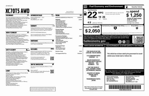 2016 Volvo XC70 T5 Premier