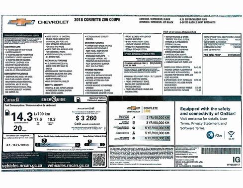 2018 Chevrolet Corvette Z06