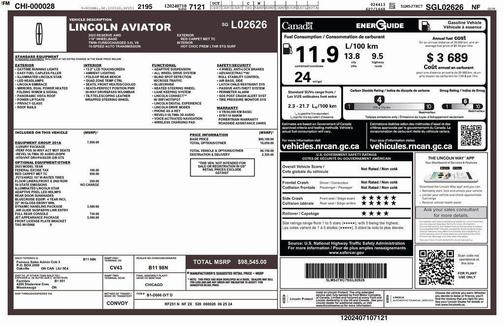 2025 Lincoln Aviator Reserve AWD