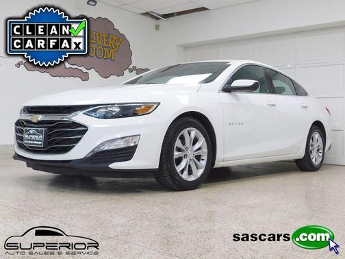 Summit White 2023 Chevrolet Malibu 1LT