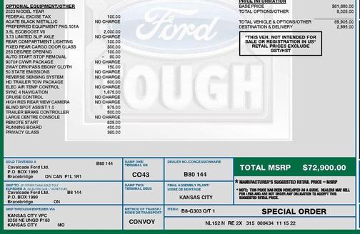 2023 Ford Transit-250 Base