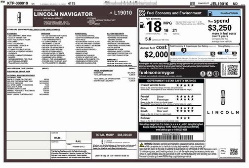 2018 Lincoln Navigator Reserve