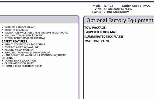2023 INFINITI QX60 AUTOGRAPH