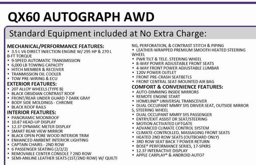 2023 INFINITI QX60 AUTOGRAPH