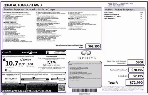2023 INFINITI QX60 AUTOGRAPH
