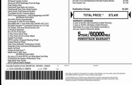 2020 Dodge Challenger SRT Hellcat