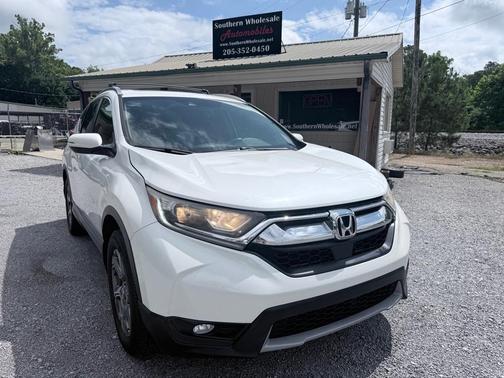White 2018 Honda CR-V EX-L