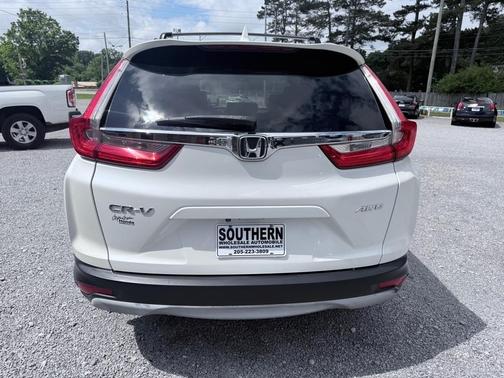 White 2018 Honda CR-V EX-L