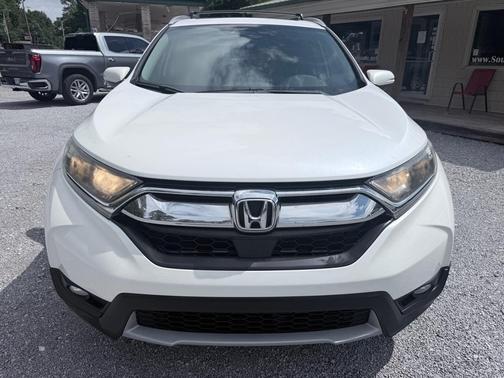White 2018 Honda CR-V EX-L