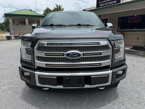 Gray 2017 Ford F-150 Platinum