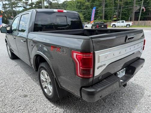 Gray 2017 Ford F-150 Platinum