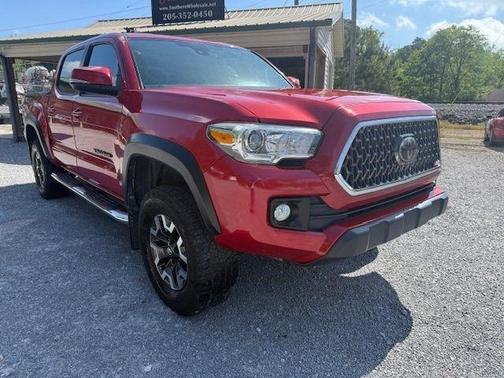 Red 2018 Toyota Tacoma SR5