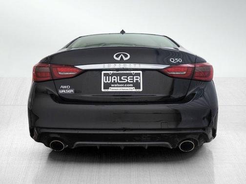 Black Obsidian 2020 INFINITI Q50 3.0t LUXE
