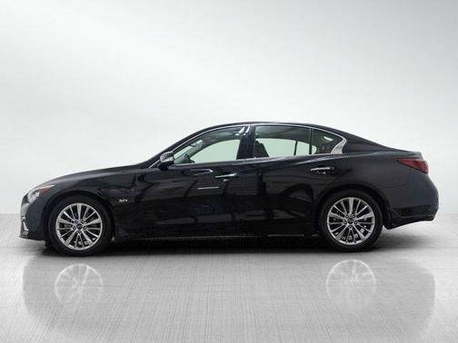 Black Obsidian 2020 INFINITI Q50 3.0t LUXE