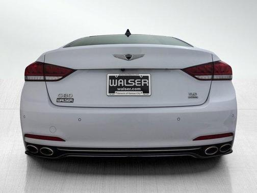 Casablanca White 2018 Genesis G80 5.0 Ultimate