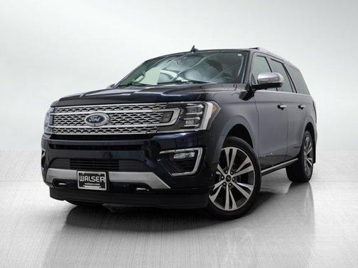 Blue Metallic 2021 Ford Expedition Platinum