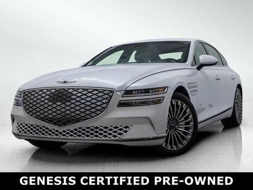 Uyuni White 2024 Genesis Electrified G80 Advanced