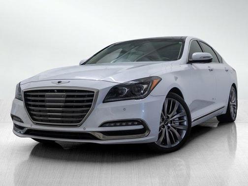 Casablanca White 2018 Genesis G80 5.0 Ultimate