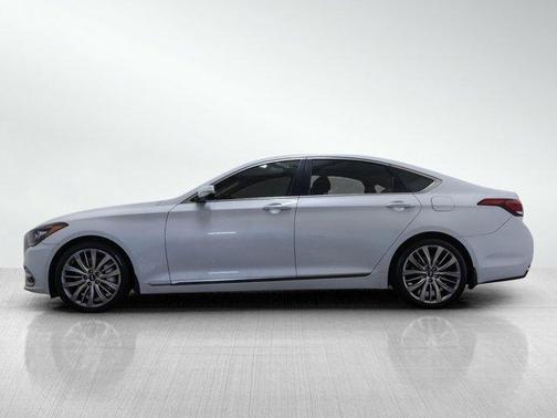 Casablanca White 2018 Genesis G80 5.0 Ultimate