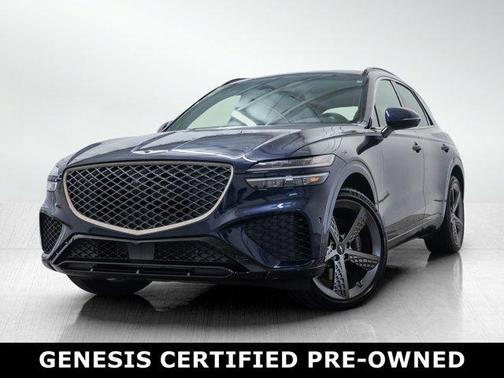 Capri Blue 2025 Genesis GV70 3.5T Sport
