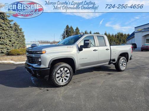 Sterling Gray Metallic 2026 Chevrolet Silverado 2500 Custom