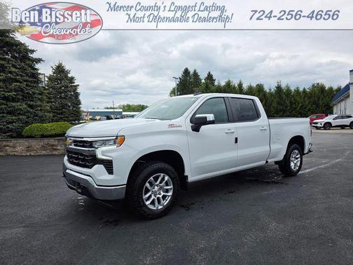 Summit White 2026 Chevrolet Silverado 1500 LT